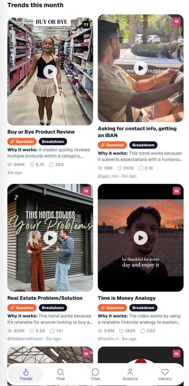 SFOM.AI — Trends